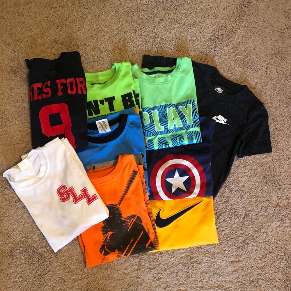 Lot of boys 6/7 shirts